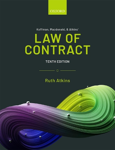 Паперова книга «Koffman, Macdonald & Atkins' Law of Contract», автор Рут Аткінс - фото №1