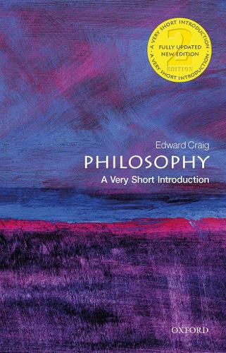 Бумажная книга «Philosophy: A Very Short Introduction», автор Эдвард Крейг - фото №1