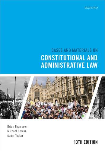 Паперова книга «Cases and Materials on Constitutional and Administrative Law», автор Майкл Гордон - фото №1