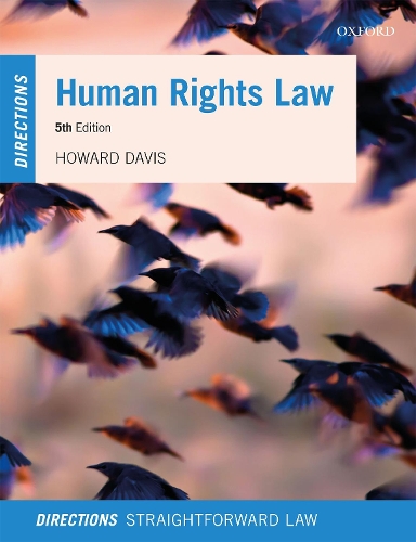 Паперова книга «Human Rights Law Directions», автор Говард Девіс - фото №1