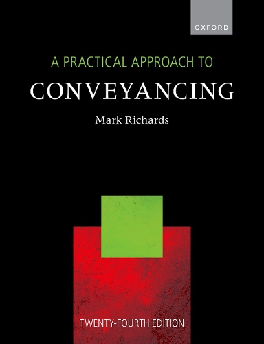 Бумажная книга «A Practical Approach to Conveyancing», автор Марк Ричардс - фото №1