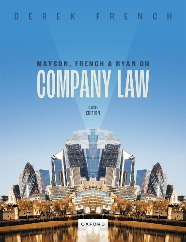 Паперова книга «Mayson, French, and Ryan on Company Law», автор Дерек Френч - фото №1
