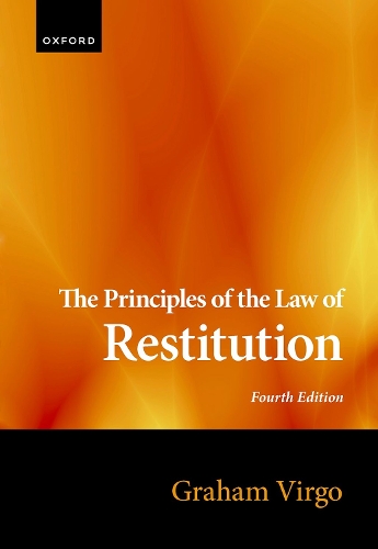 Паперова книга «The Principles of the Law of Restitution», автор Грем Вірго - фото №1