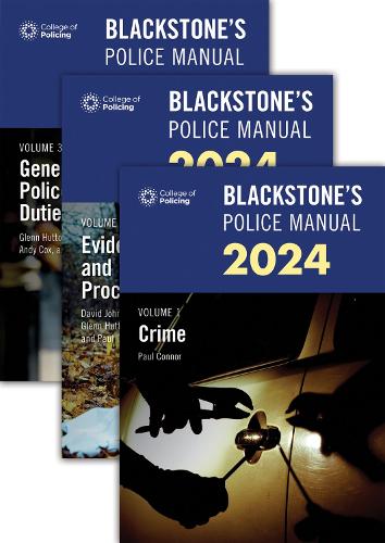 Бумажная книга «Blackstone's Police Manuals Three Volume Set 2024», авторов Эндрю Кокс, Гленн Хаттон - фото №1