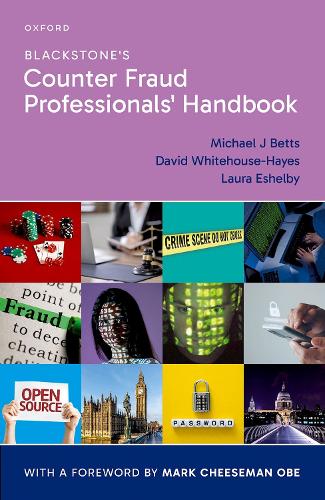 Паперова книга «Blackstone's Counter Fraud Professionals' Handbook», авторів Девід Вайтхауз-Хейз, Лора Ешелбі, Майкл Дж. Беттс - фото №1