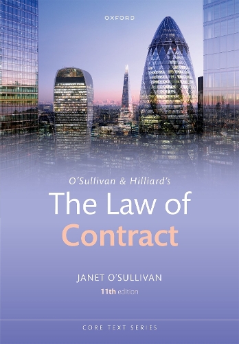Паперова книга «OʼSullivan & Hilliard's The Law of Contract», автор Джанет О'Салліван - фото №1