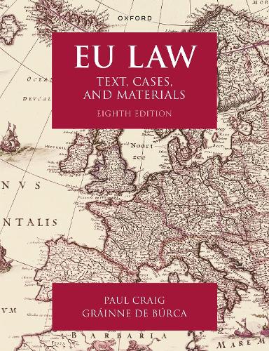 Бумажная книга «EU Law: Text, Cases, and Materials», авторов Грайнн де Бурка, Пол Крейг - фото №1