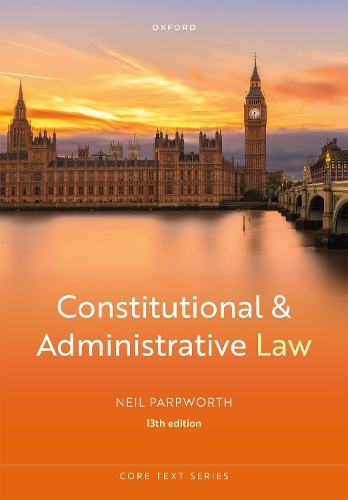 Паперова книга «Constitutional and Administrative Law», автор Ніл Парпворт - фото №1