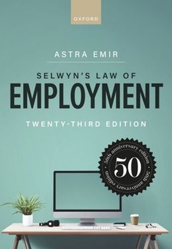 Паперова книга «Selwyn's Law of Employment», автор Астра Емір - фото №1