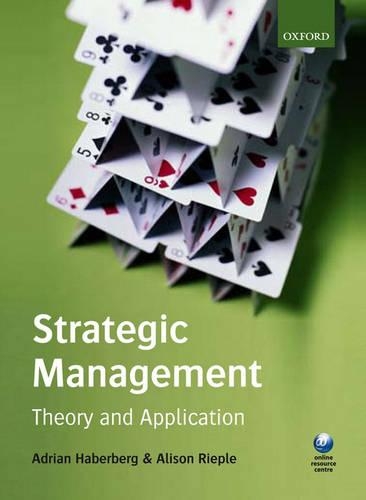 Бумажная книга «Strategic Management», авторов Адриан Хаберберг, Элисон Рипле - фото №1
