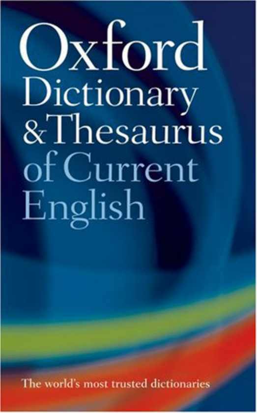 Бумажная книга «Oxford Dictionary & Thesaurus of Current English» - фото №1