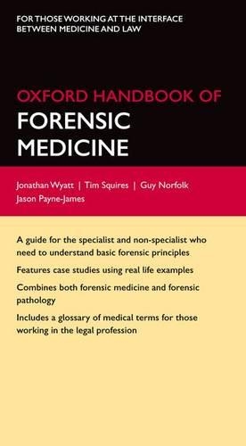 Паперова книга «Oxford Handbook of Forensic Medicine», авторів Ґай Норфолк, Джейсон Пейн-Джеймс, Джонатан П. Вайатт - фото №1