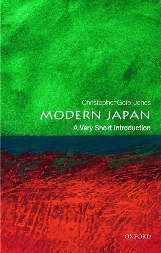 Паперова книга «Modern Japan: A Very Short Introduction», автор Крістофер Гото-Джонс - фото №1