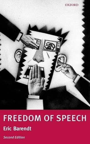 Паперова книга «Freedom of Speech», автор Ерік Барендт - фото №1