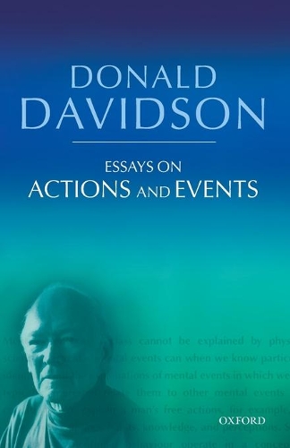 [object Object] «Essays on Actions and Events: Philosophical Essays Volume 1», автор Дональд Девідсон - фото №1