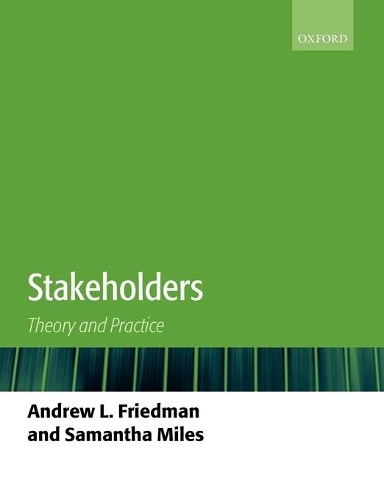 Паперова книга «Stakeholders: Theory and Practice», авторів Ендрю Л. Фрідман, Саманта Майлз - фото №1
