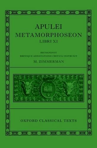 Бумажная книга «Apulei Metamorphoseon Libri XI», автор Маайке Циммерман - фото №1