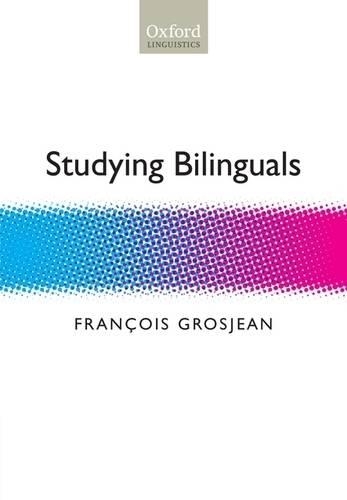 Бумажная книга «Studying Bilinguals», автор Франсуа Гросжан - фото №1