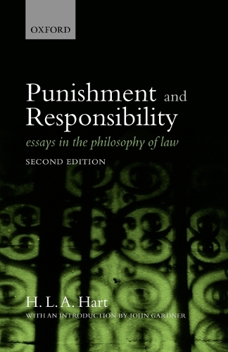 Паперова книга «Punishment and Responsibility: Essays in the Philosophy of Law», автор Г.Л.А. Гарт - фото №1