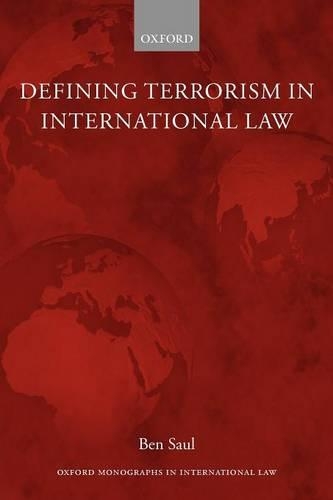 Бумажная книга «Defining Terrorism in International Law», автор Бен Сол - фото №1