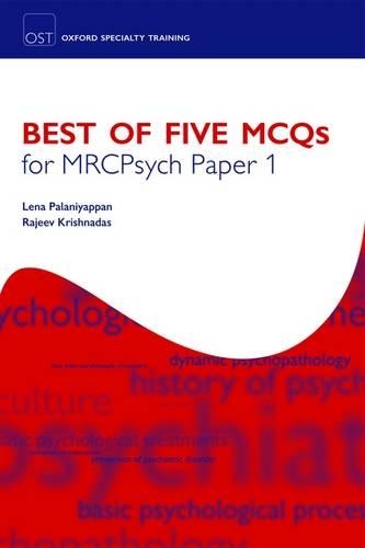 Бумажная книга «Best of Five MCQs for MRCPsych Paper 1», авторов Лена Паланияппан, Раджив Кришнадас - фото №1