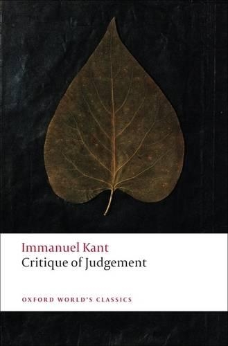 Бумажная книга «Critique of Judgement», автор Иммануил Кант - фото №1