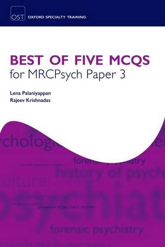 Бумажная книга «Best of Five MCQs for MRCPsych Paper 3», авторов Лена Паланияппан, Раджив Кришнадас - фото №1