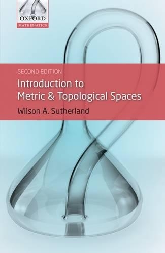 [object Object] «Introduction to Metric and Topological Spaces», автор Вілсон А. Сазерленд - фото №1