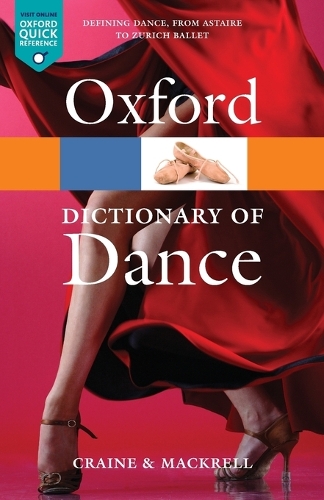 Бумажная книга «The Oxford Dictionary of Dance», автор Джудит Макрелл - фото №1