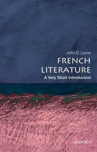 Бумажная книга «French Literature: A Very Short Introduction», автор Джон Д. Лайонс - фото №1