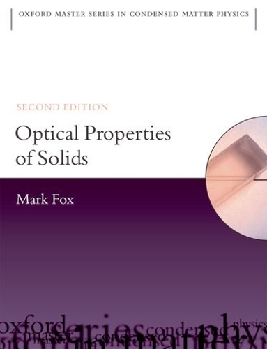 Паперова книга «Optical Properties of Solids», автор Марк Фокс - фото №1