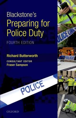 Бумажная книга «Blackstone's Preparing for Police Duty», автор Ричард Баттерворт - фото №1