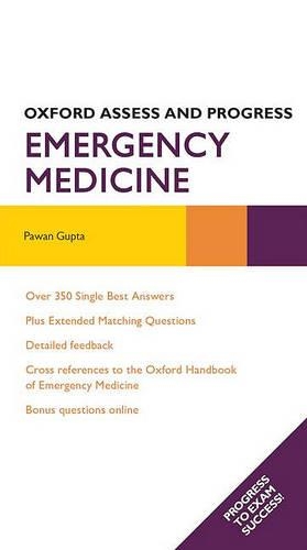 Паперова книга «Oxford Assess and Progress: Emergency Medicine», автор Паван Гупта - фото №1