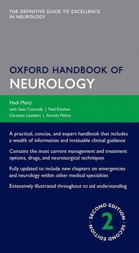 Паперова книга «Oxford Handbook of Neurology», автор Шон Конноллі - фото №1