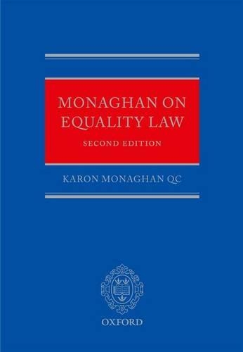 Бумажная книга «Monaghan on Equality Law», автор Карон Монаган - фото №1