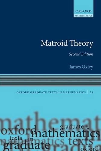 [object Object] «Matroid Theory», автор Джеймс Оксли - фото №1
