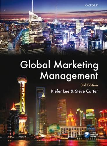 Паперова книга «Global Marketing Management», автор Кіфер Лі - фото №1