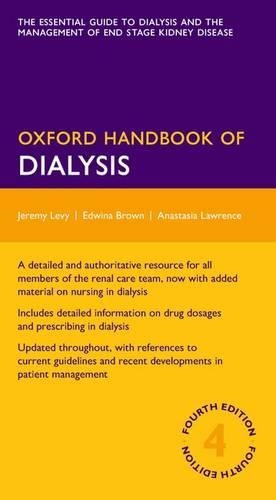 Паперова книга «Oxford Handbook of Dialysis», автор Джеремі Леві - фото №1