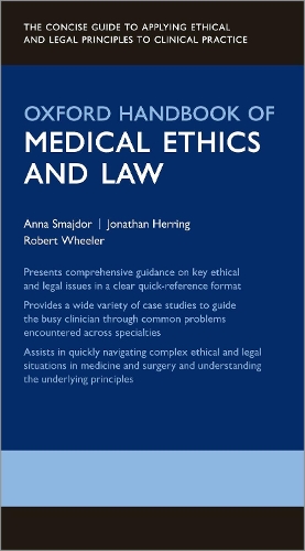 Бумажная книга «Oxford Handbook of Medical Ethics and Law», авторов Анна Смаидор, Джонатан Херринг - фото №1