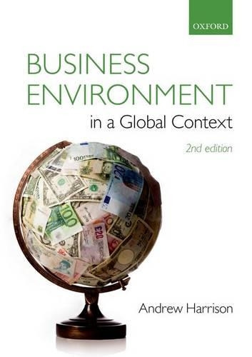 Паперова книга «Business Environment in a Global Context», автор Ендрю Гаррісон - фото №1