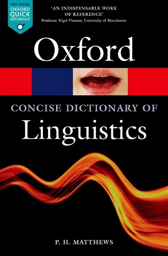 [object Object] «The Concise Oxford Dictionary of Linguistics», автор П. Х. Метьюз - фото №1