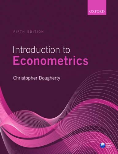 Паперова книга «Introduction to Econometrics», автор Крістофер Догерті - фото №1