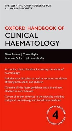 Бумажная книга «Oxford Handbook of Clinical Haematology», авторов Дрю Прован, Индерджит Докал, Йоханнес де Вос - фото №1