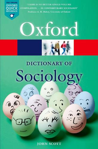 Бумажная книга «A Dictionary of Sociology», автор Джон Скотт - фото №1