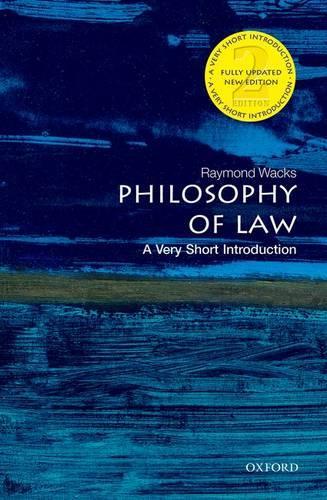 [object Object] «Philosophy of Law: A Very Short Introduction», автор Рэймонд Вакс - фото №1