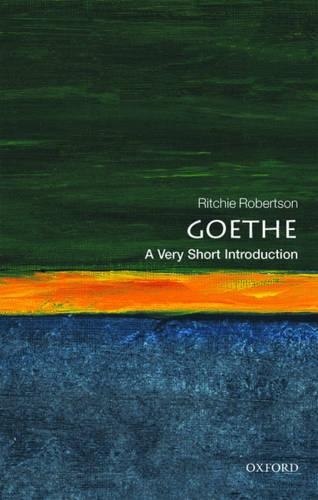 Паперова книга «Goethe: A Very Short Introduction», автор Річі Робертсон - фото №1