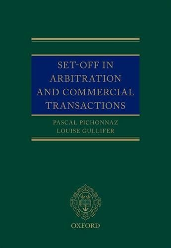 Паперова книга «Set-Off in Arbitration and Commercial Transactions», автор Луїза Гулліфер - фото №1