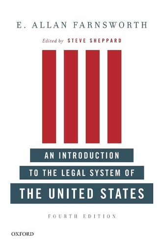 Бумажная книга «An Introduction to the Legal System of the United States, Fourth Edition», автор Э. Аллан Фарнсворт - фото №1