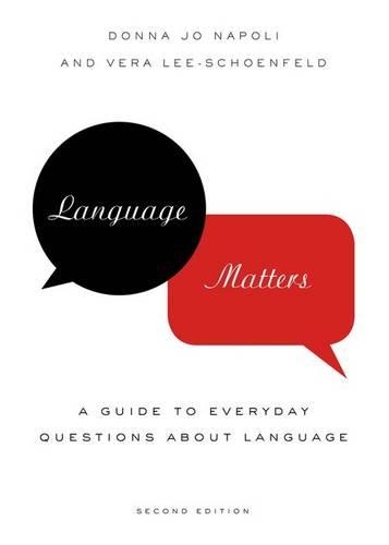 Бумажная книга «Language Matters: A Guide to Everyday Questions About Language», автор Донна Джо Наполи - фото №1