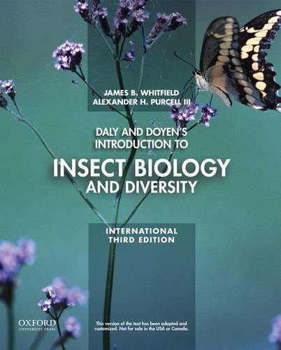 Бумажная книга «Daly and Doyen's Introduction to Insect Biology and Diversity», авторов Александр Х. Перселл III, Джеймс Б. Уитфилд - фото №1